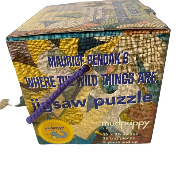 Maurice Sendak's Where The Wild Things Are Jigsaw Puzzle Mudpuppy 36 Big Pieces - Picture 3 of 5